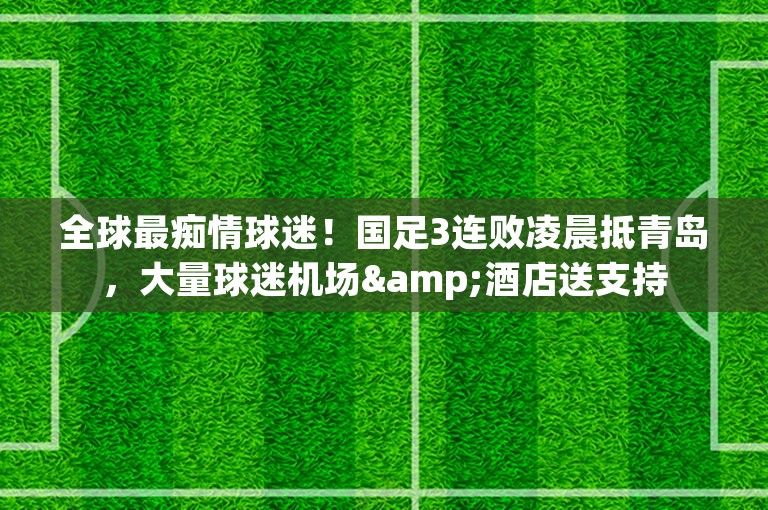 全球最痴情球迷！国足3连败凌晨抵青岛，大量球迷机场&酒店送支持