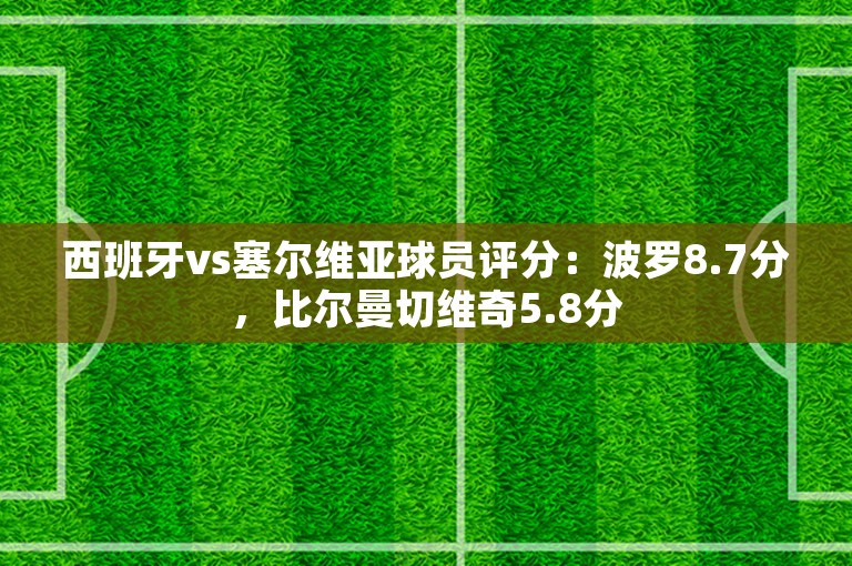 西班牙vs塞尔维亚球员评分：波罗8.7分，比尔曼切维奇5.8分