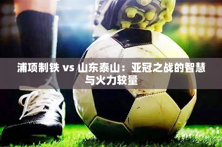 浦项制铁 vs 山东泰山：亚冠之战的智慧与火力较量