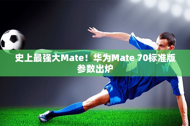 史上最强大Mate！华为Mate 70标准版参数出炉