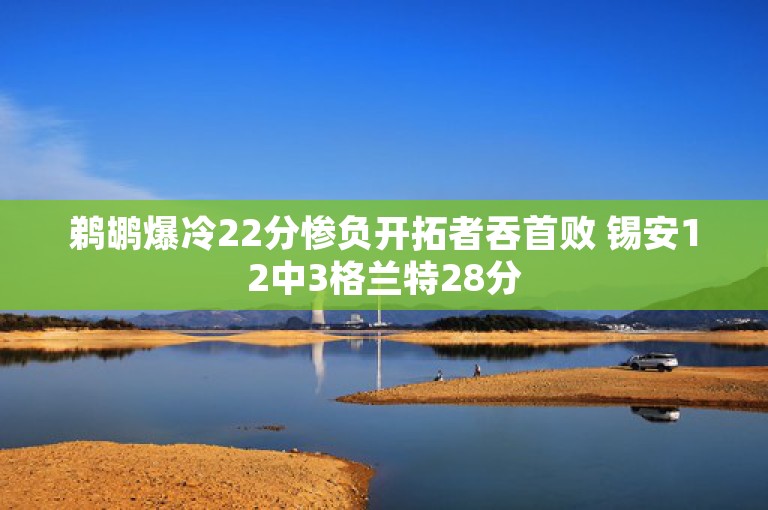 鹈鹕爆冷22分惨负开拓者吞首败 锡安12中3格兰特28分