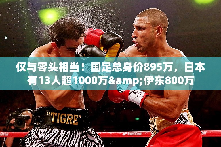 仅与零头相当！国足总身价895万，日本有13人超1000万&伊东800万