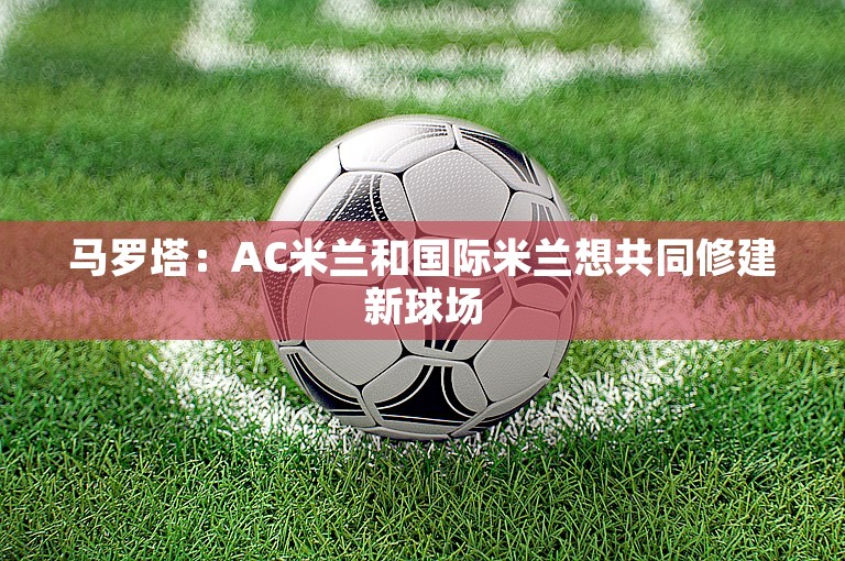 马罗塔：AC米兰和国际米兰想共同修建新球场